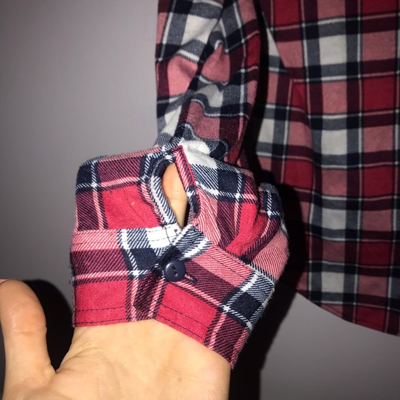 POLYESTER FLANEL ; Women’s Small ; Multicolor - Picture 5 of 6